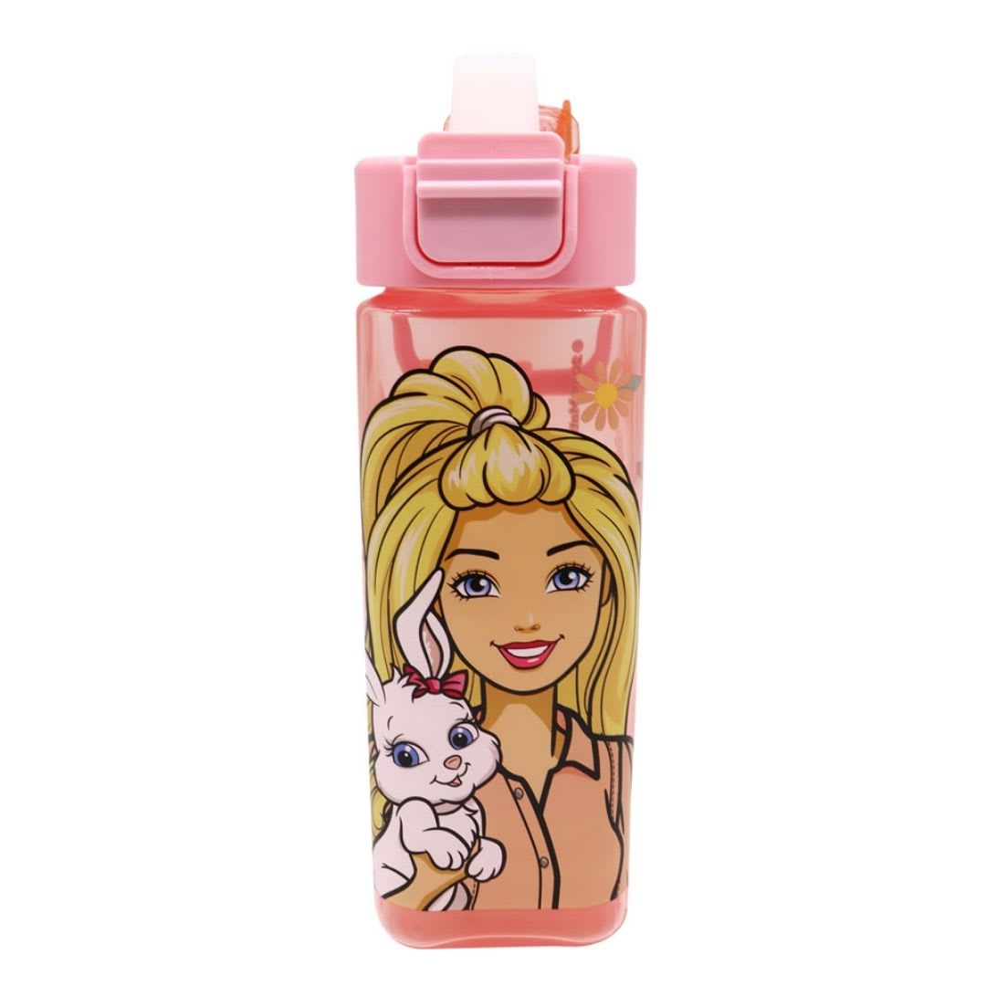 Tomatodo Escolar Botella Con Pico Barbie y su Conejita 500 ML 0
