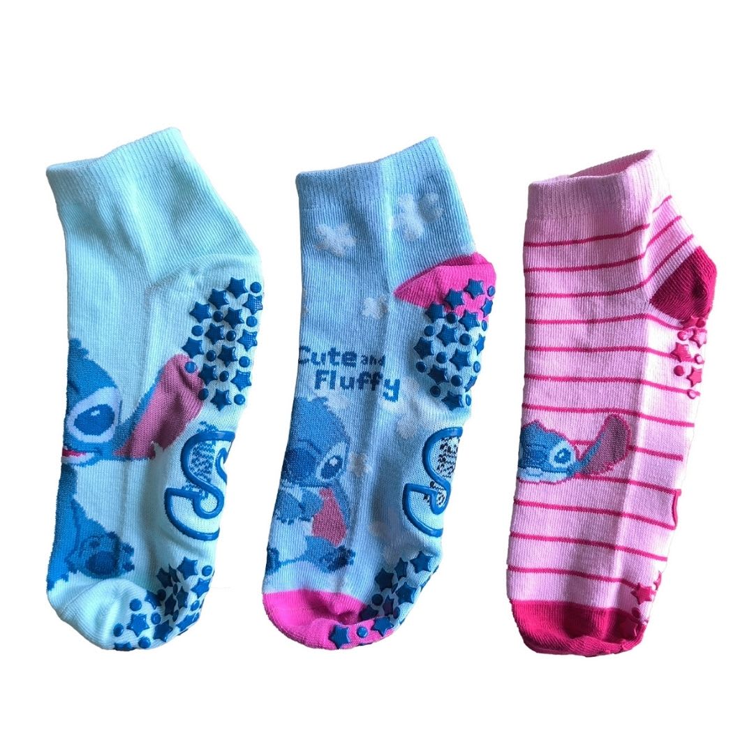 Medias Antideslizante Disney Lilo & Stitch Tripack2