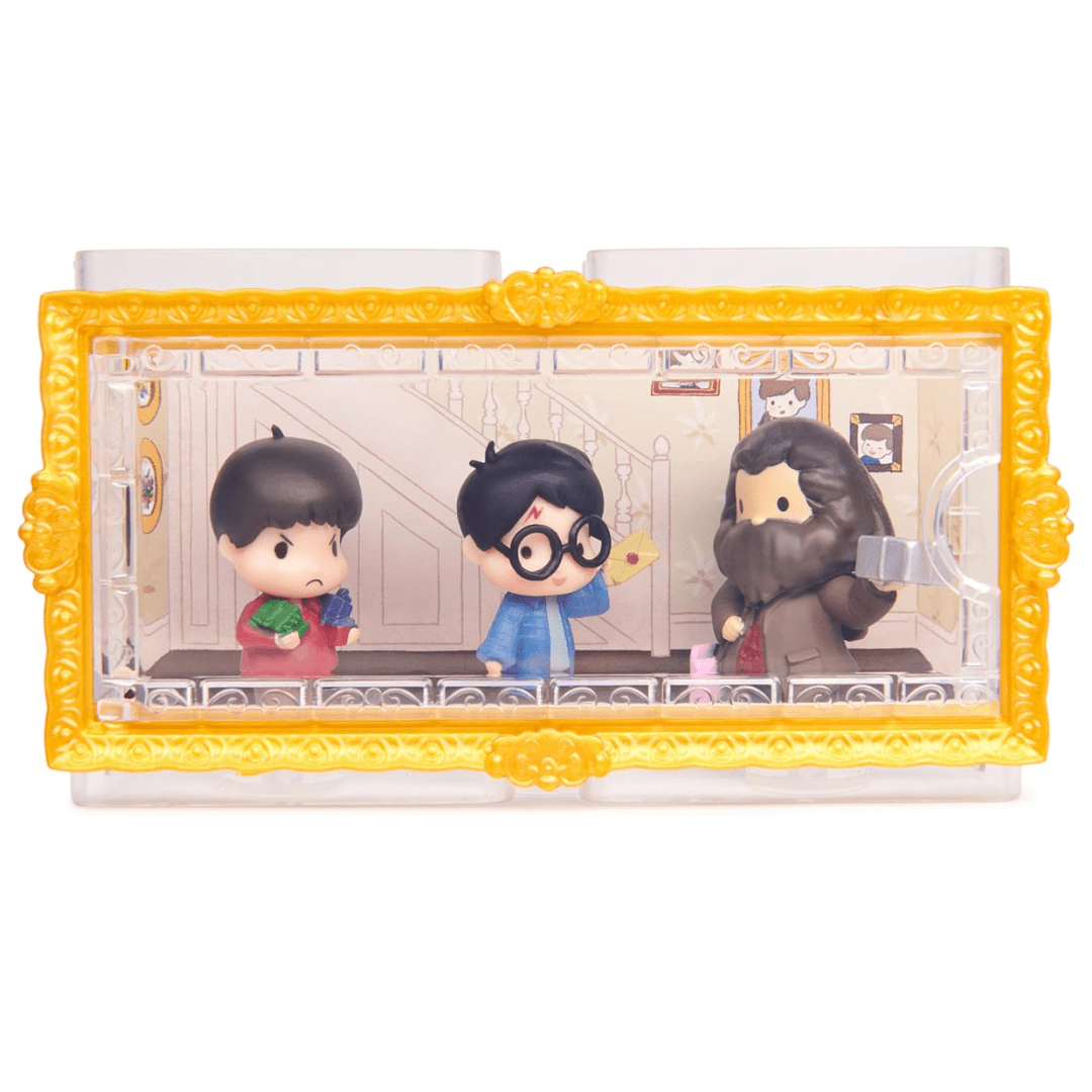 Micro Figuras Harry Potter, Hagrid y Dudley Wizarding World4