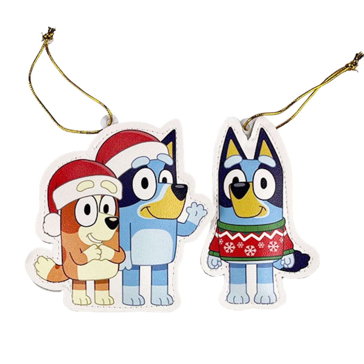 Set de adorno arbol navidad Bluey X4 unds 12cm Modelo 13