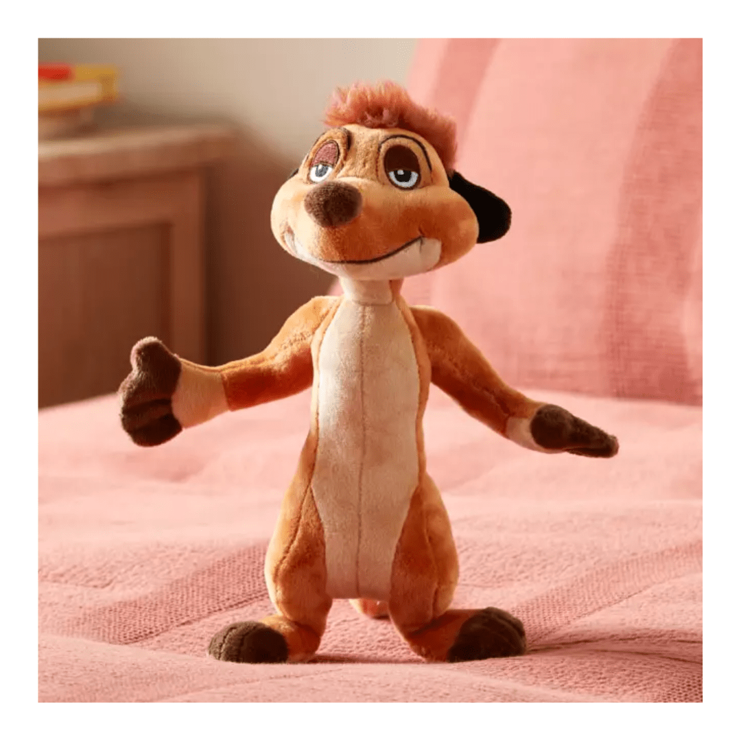 Peluche Disney Store Timon Rey León3