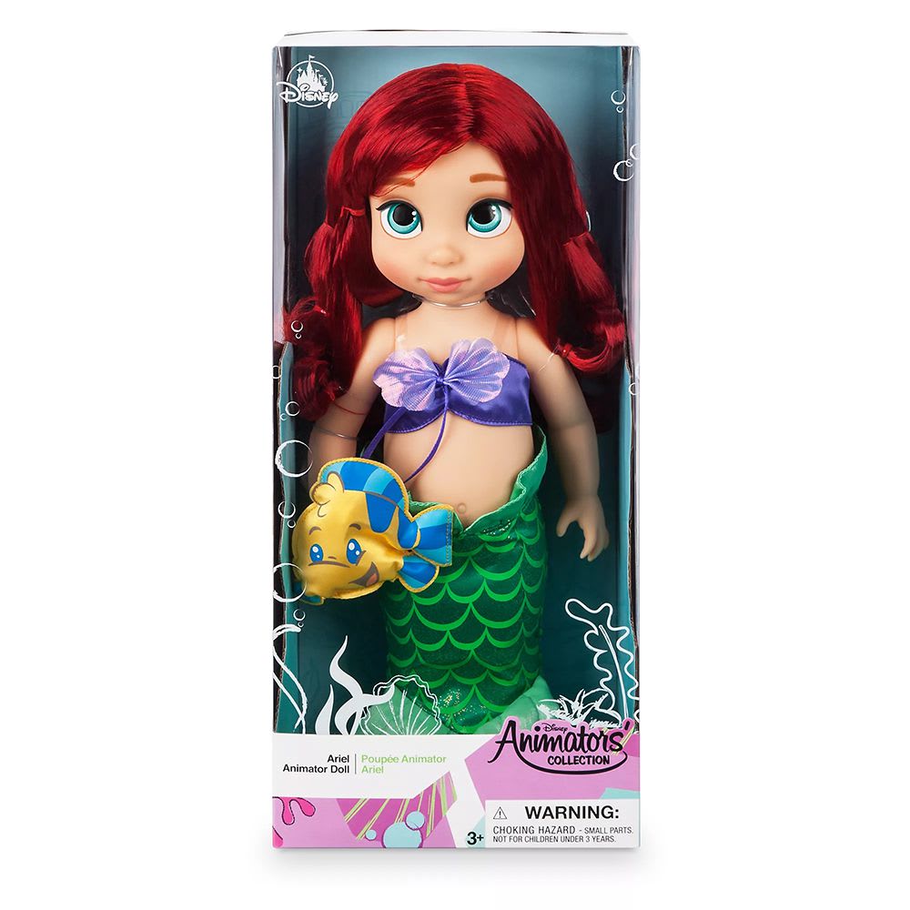 Muñeca Disney Store Animators Collections Ariel La Sirenita4