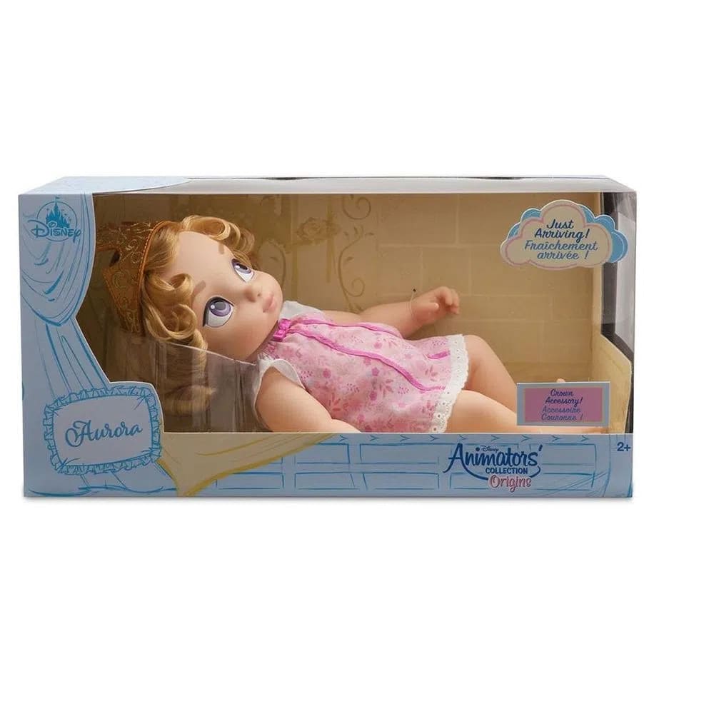 Muñeca Disney Store Animators Collections Aurora Bebe2