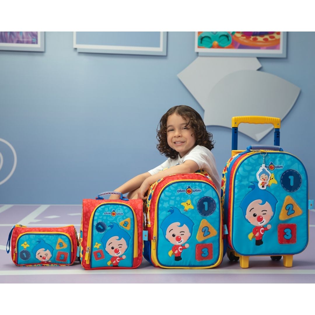 Pack Escolar Maleta Plim Plim Numeros Nido8