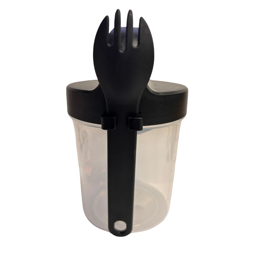 Contenedor BT21 con Cuchara Personajes Completos KPop Kawaii 560 ML3