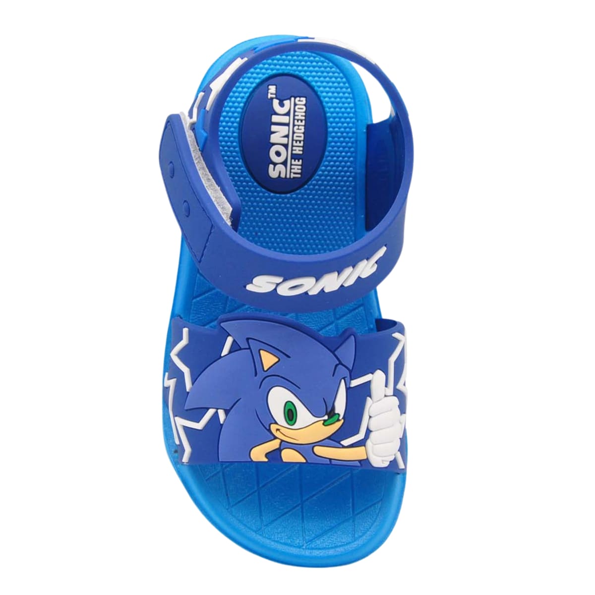 Sandalias Niño Playera Sonic Azul2