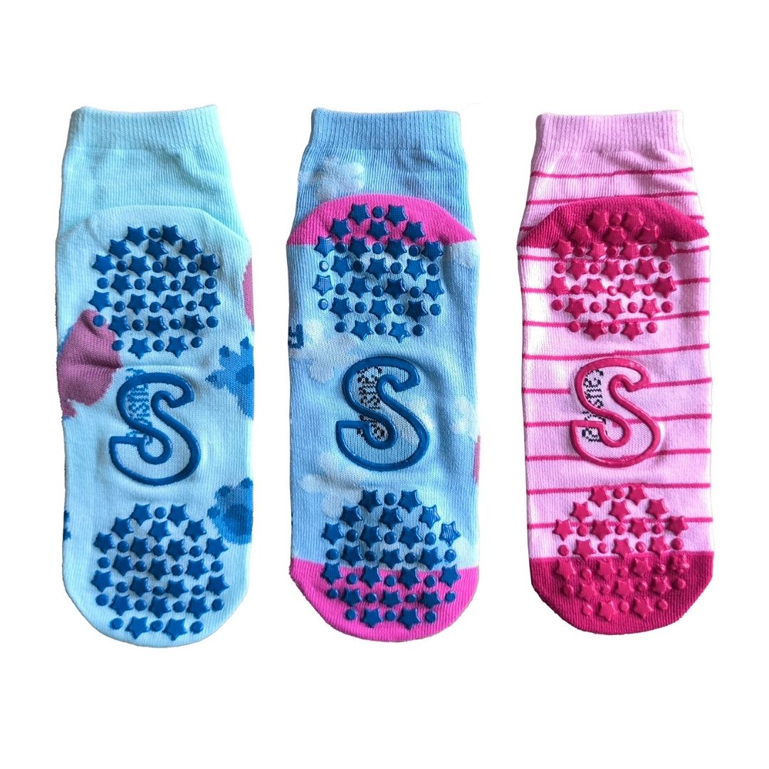 Medias Antideslizante Disney Lilo & Stitch Tripack3