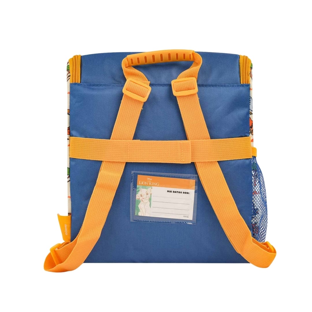 Pack Escolar Mochila Rey Leon Azul Nido6