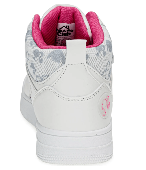 Zapatillas Barbie Botin Plateado Niña3