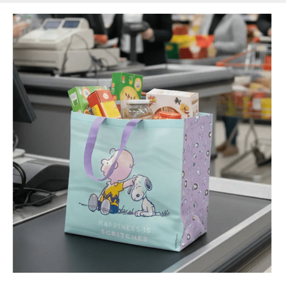 Bolsa Reutilizable Snoopy Peanuts 39 x 44 x 18 cm4