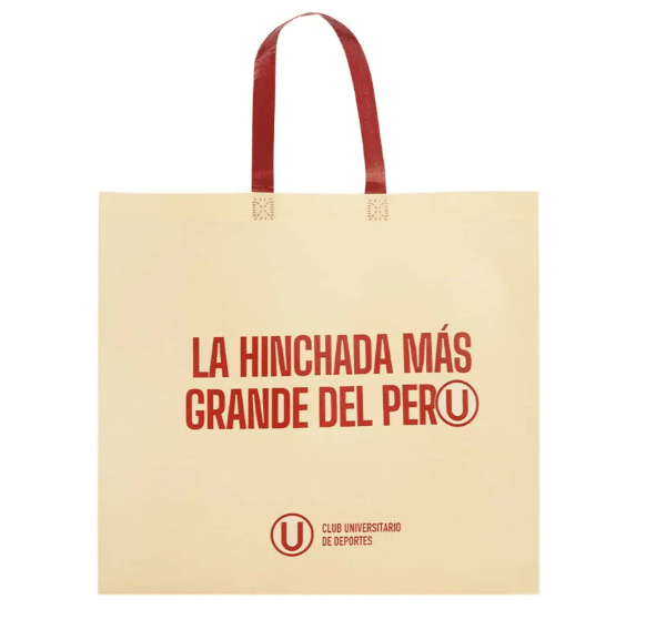 Bolsa Reutilizable Universitario de Deportes  39 x 44 x 18 cm2