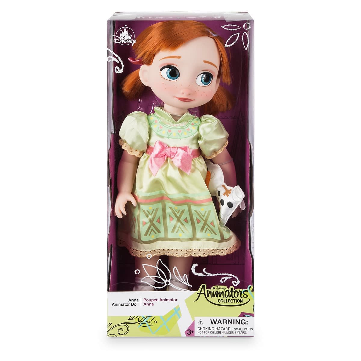 Muñeca Disney Store Animators Collection Princesa Ana Frozen4