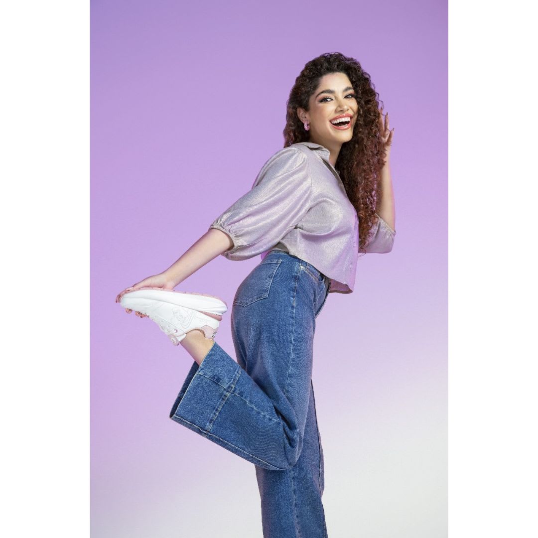 Zapatillas Looney Tunes Urbanas Blancas Mujer4