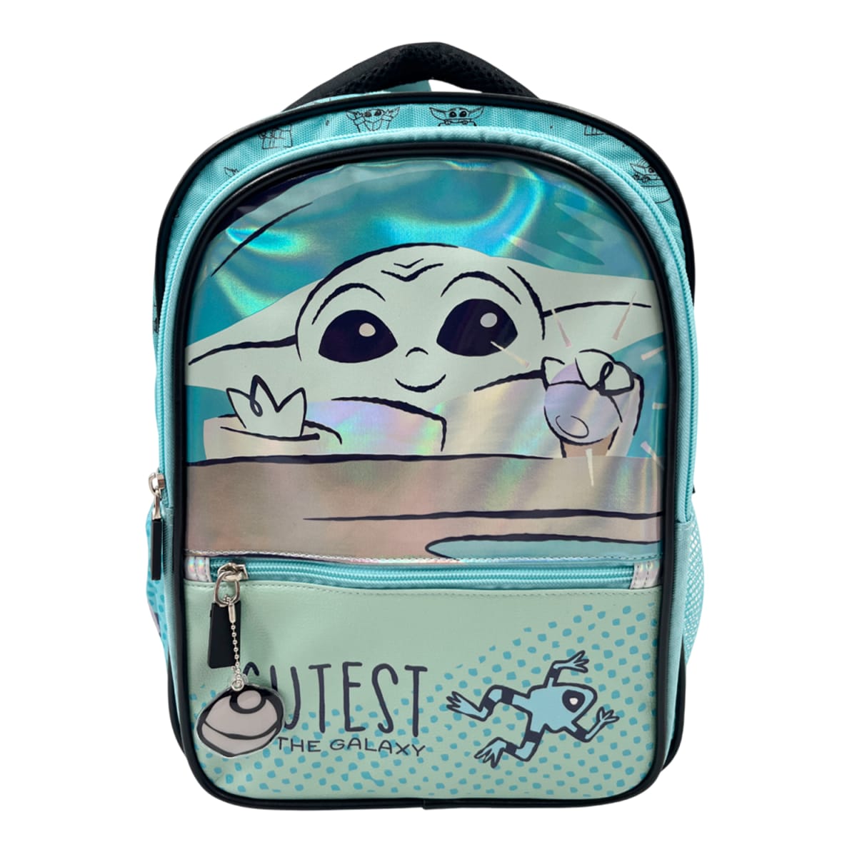 Mochila Nido Baby Yoda Grogu Star Wars Celeste 0