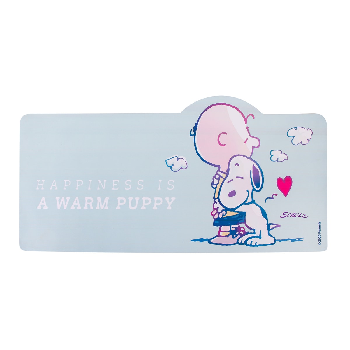 Mouse Pad Desk Snoopy Celeste Neopreno Antideslizante 80x40 CM 0