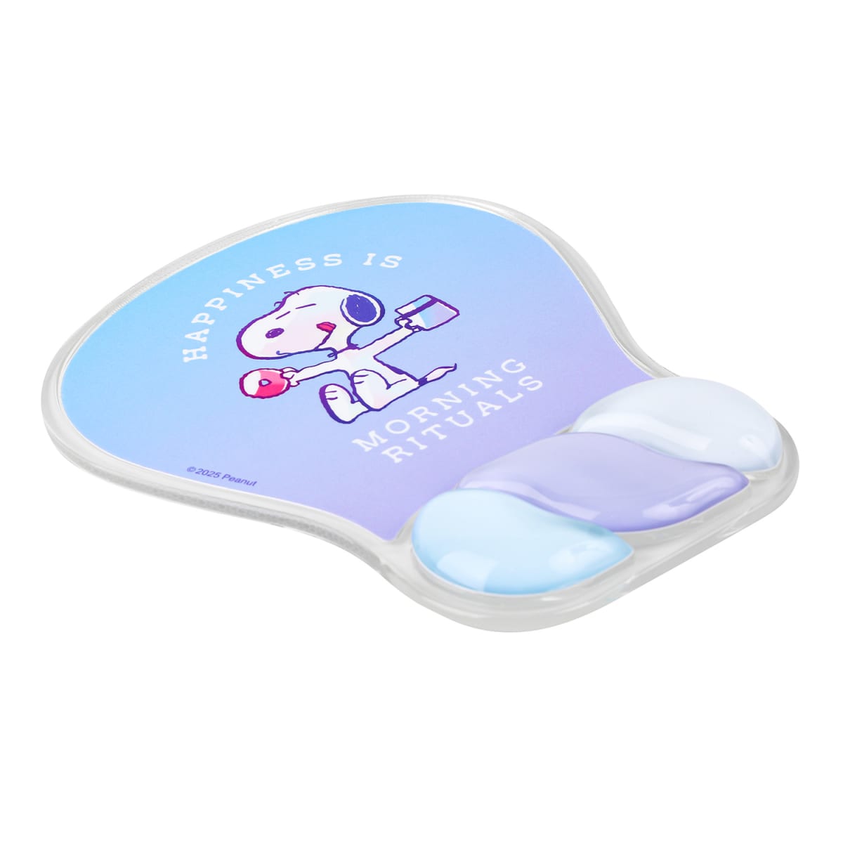 Mouse Pad Gel Snoopy Celeste Neopreno Antideslizante 20x25 CM2