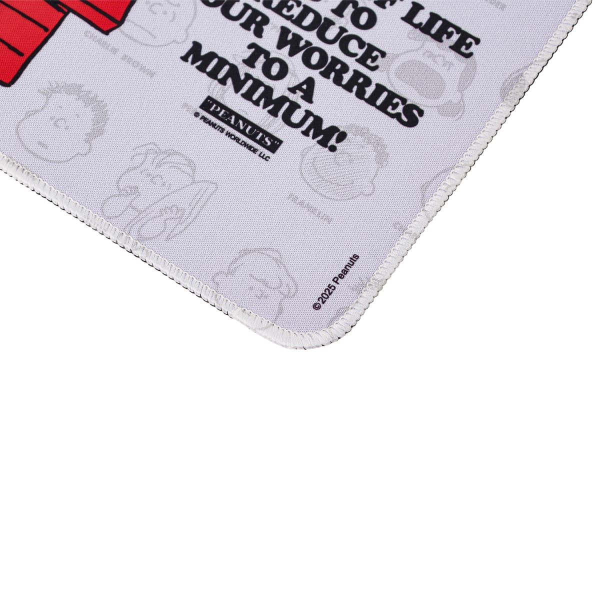 Mouse Pad Desk Snoopy Peanuts Neopreno Antideslizante 24x20 CM3