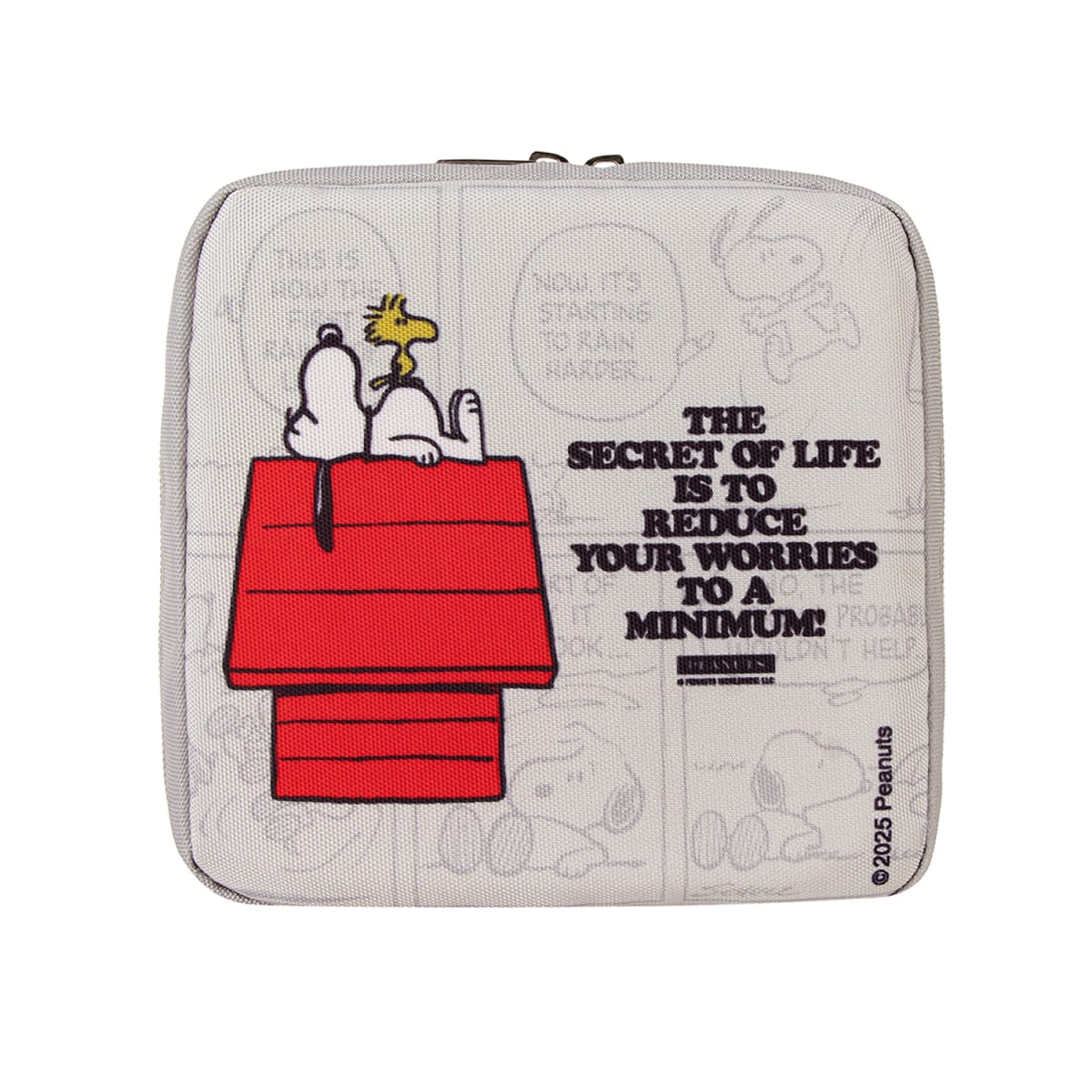 Estuche Organizador Snoopy Peanuts 16x16 CM 0
