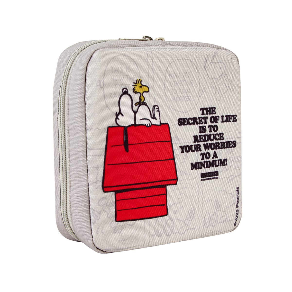 Estuche Organizador Snoopy Peanuts 16x16 CM2