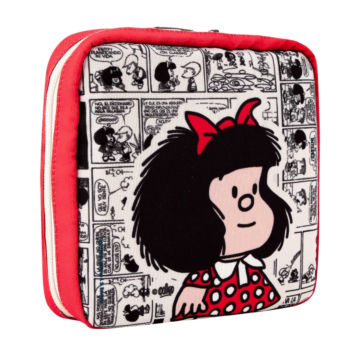 Estuche Organizador Mafalda Comic 16x16 CM2