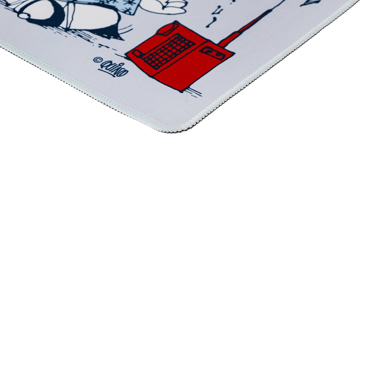 Mouse Pad Desk Mafalda Azul Neopreno Antideslizante 24x20 CM3
