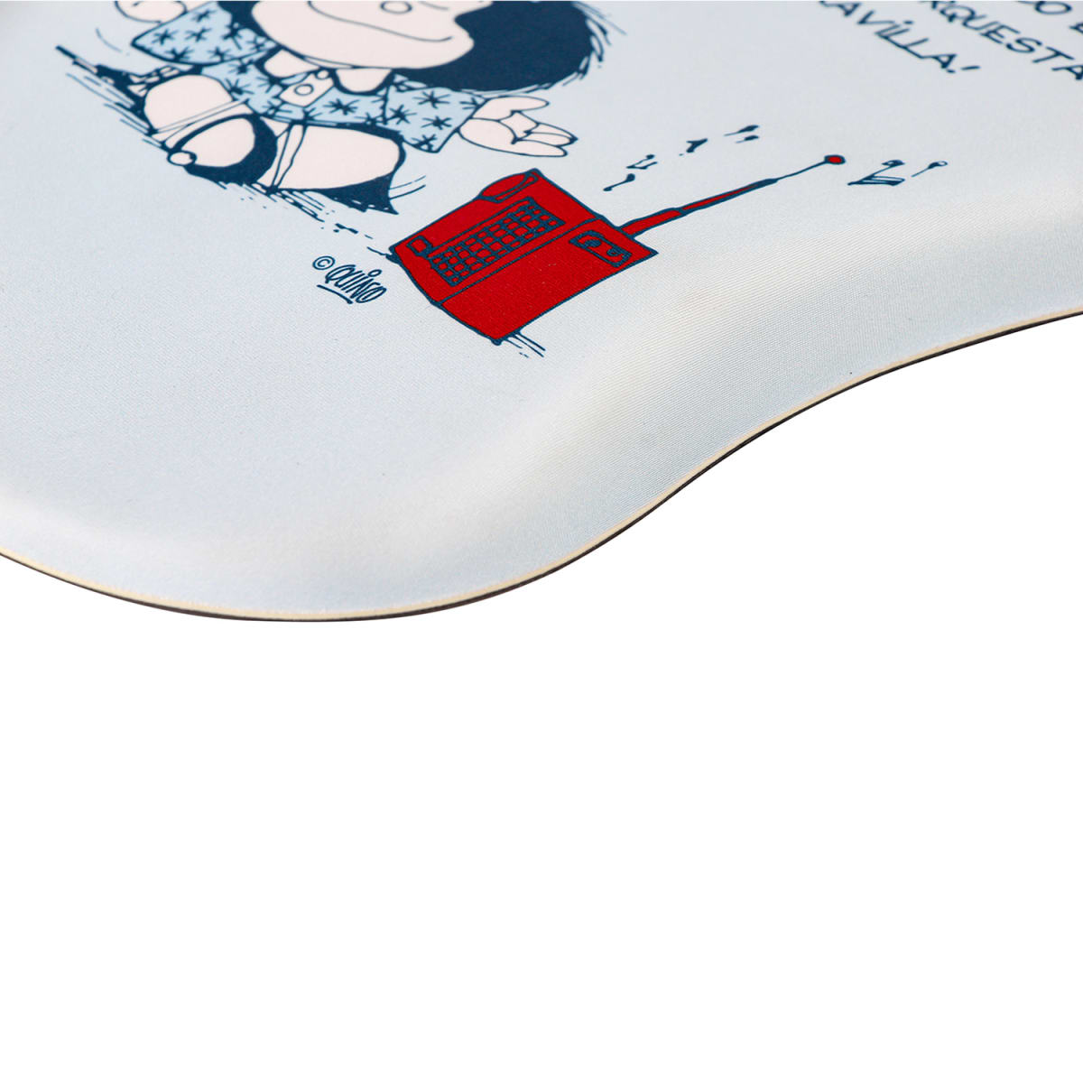 Mouse Pad Sponge Mafalda Azul Neopreno Antideslizante 20x30 CM3