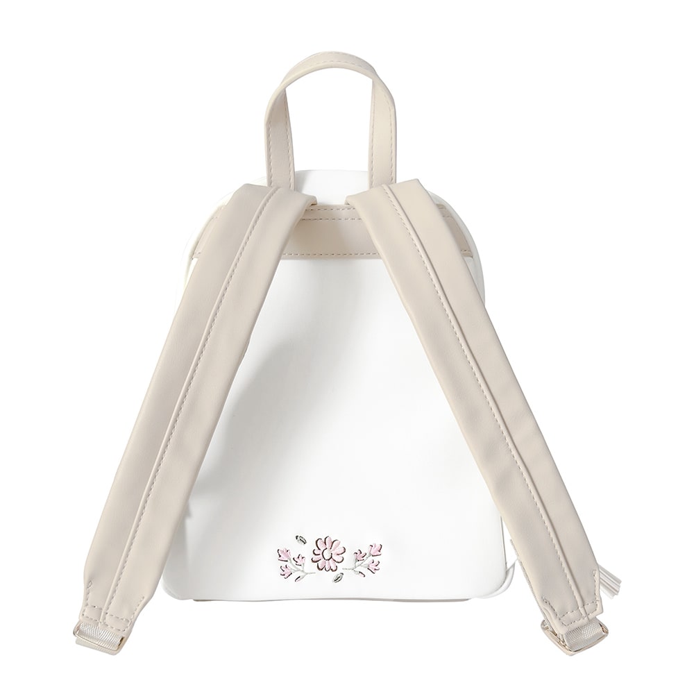 Mini Mochila Mujer Deluxe Winnie Pooh Disney Blanco2