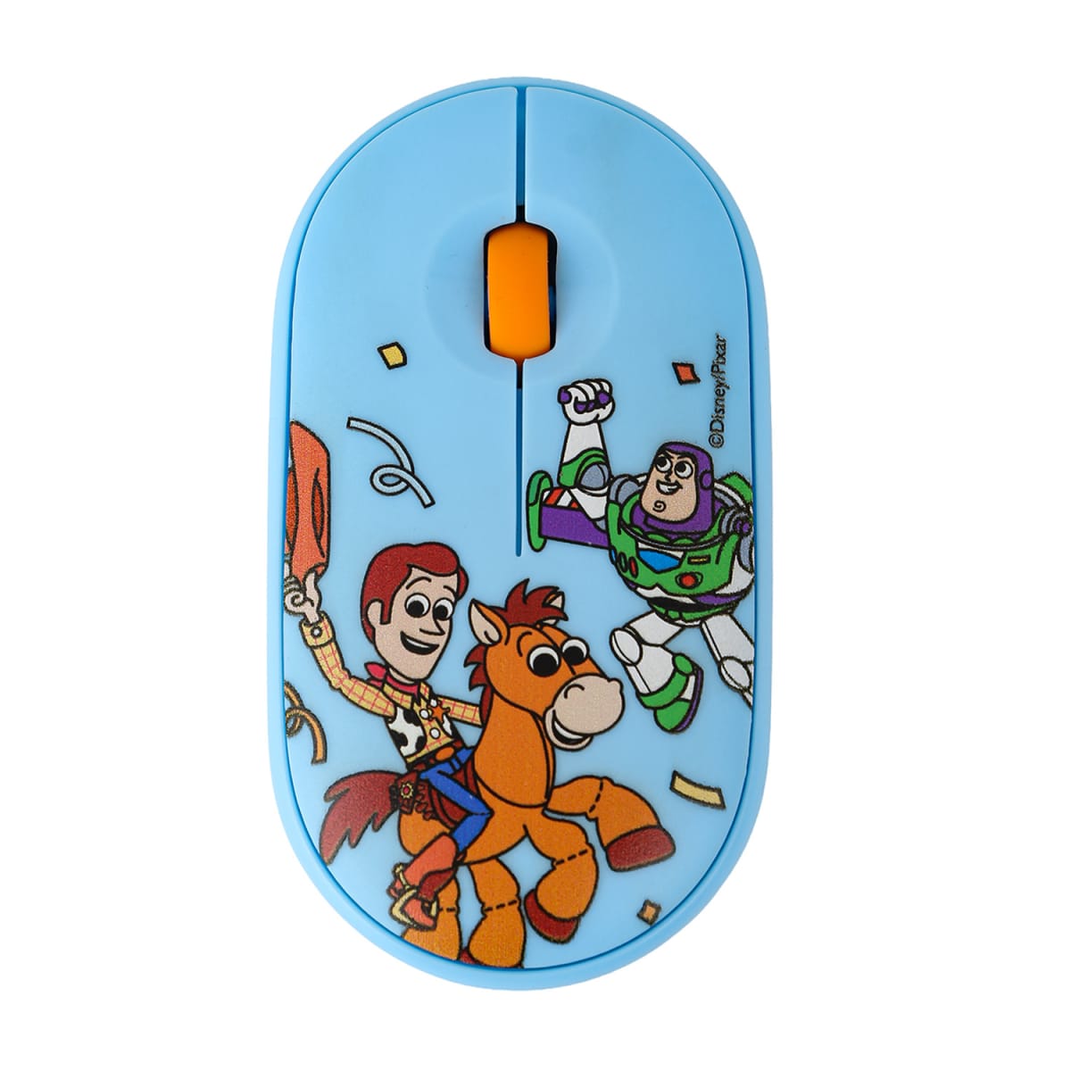 Mouse Inalambrico Toy Story Celeste 0
