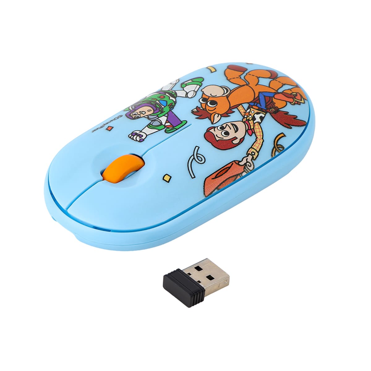 Mouse Inalambrico Toy Story Celeste3