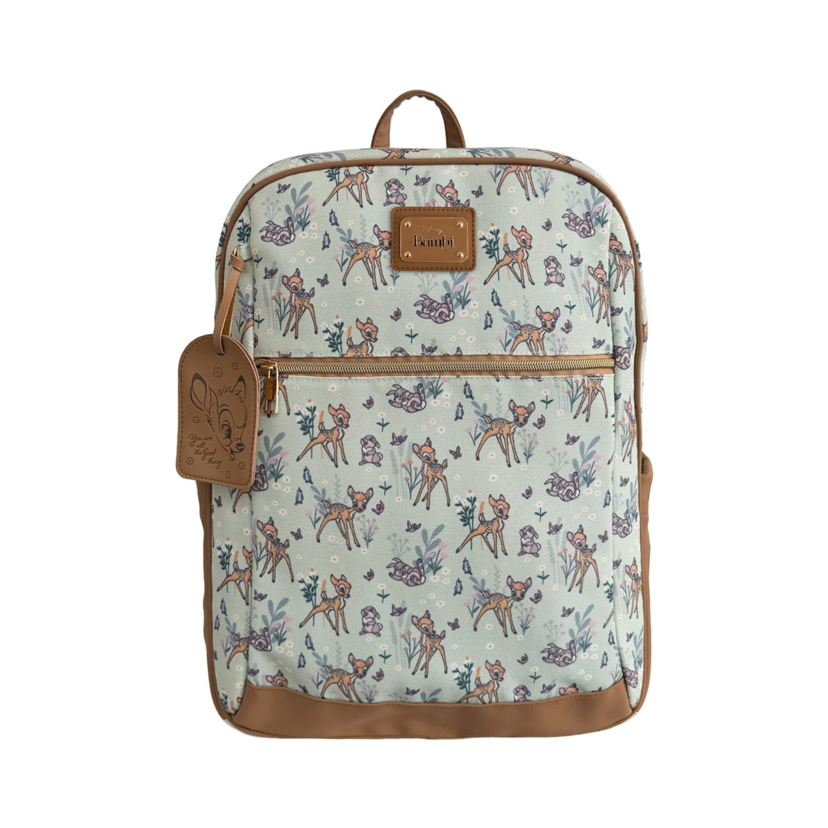 Mochila Portalaptop Bambi Verde Limited Edition Disney 0
