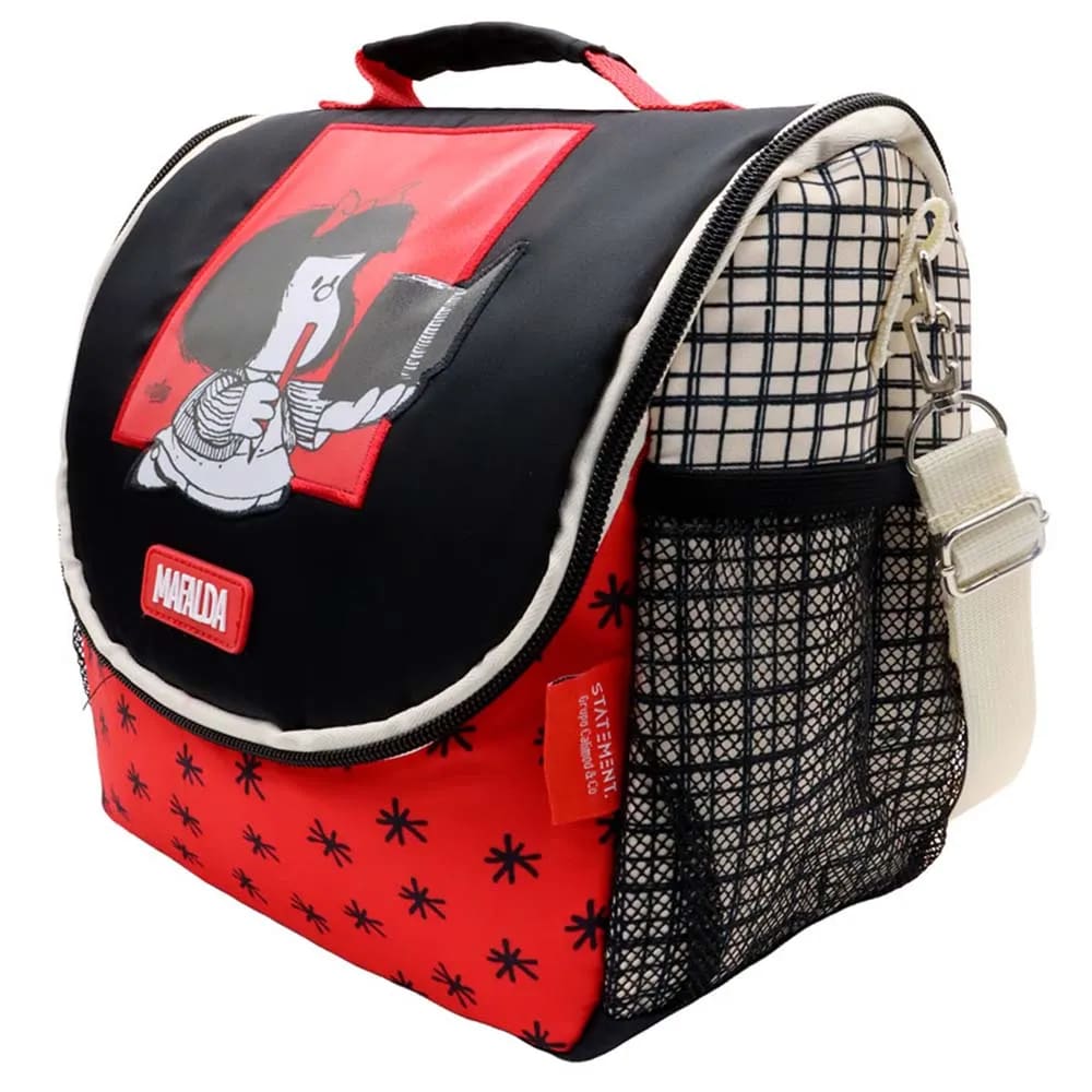 Lonchera Escolar Mafalda Rojo4