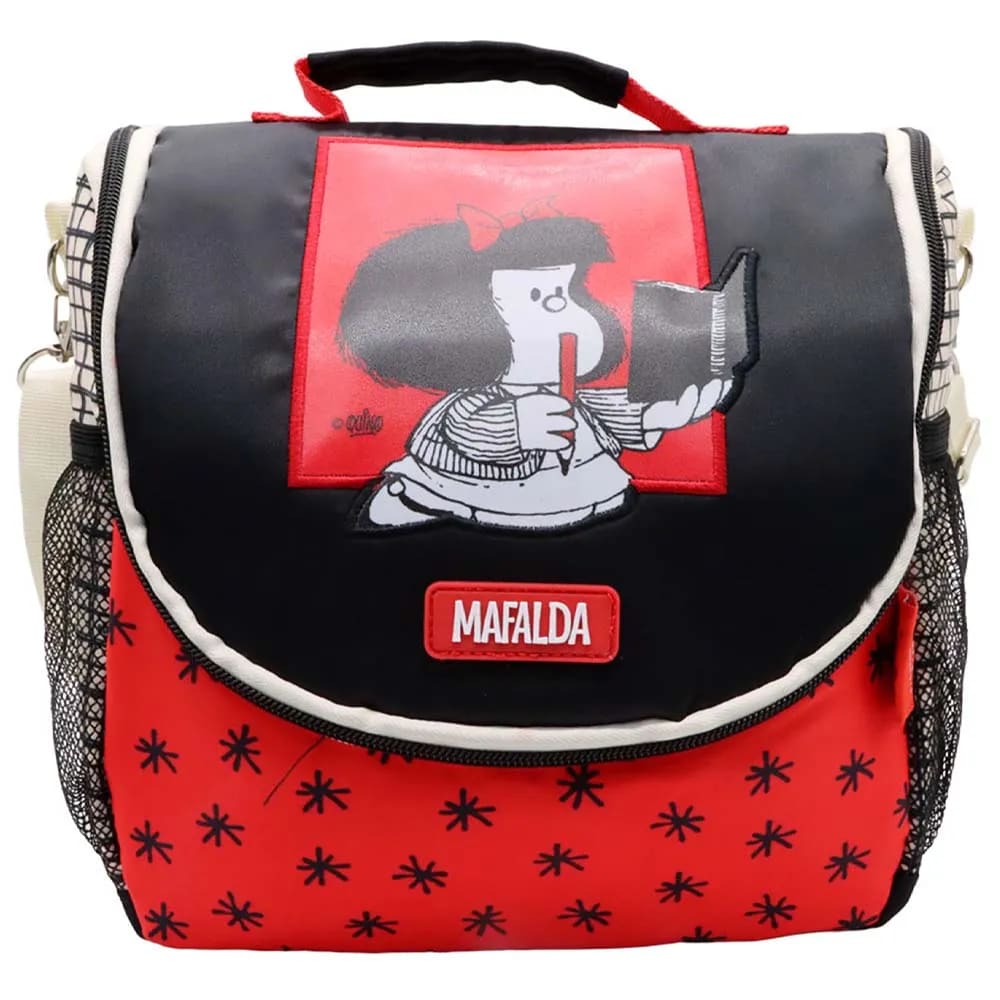 Lonchera Escolar Mafalda Rojo 0