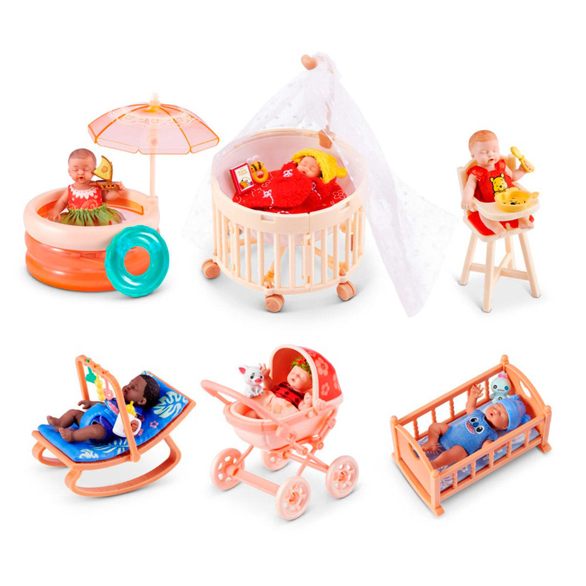 My Mini Baby Capsula Sorpresa Disney Bebe Silicona4