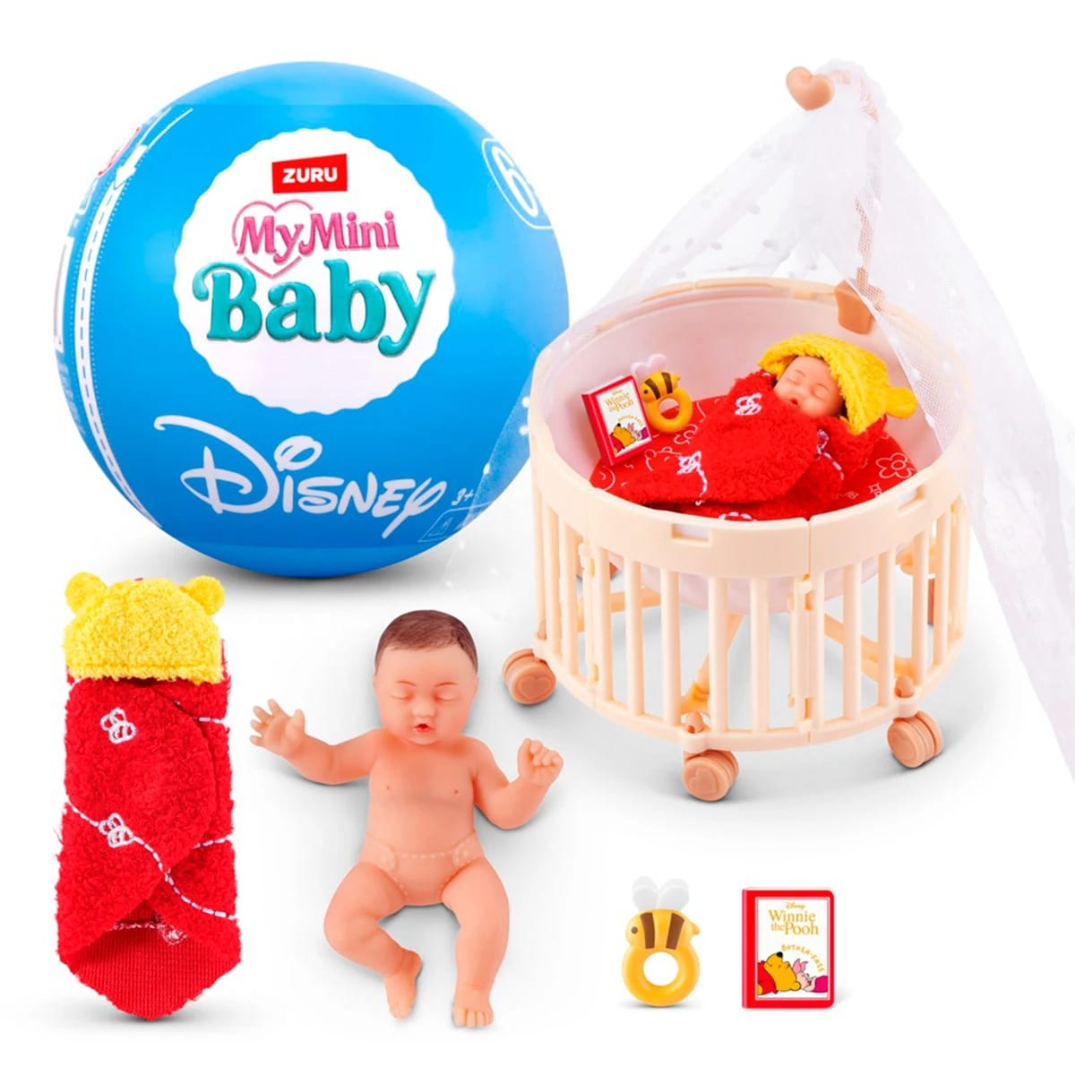 My Mini Baby Capsula Sorpresa Disney Bebe Silicona6