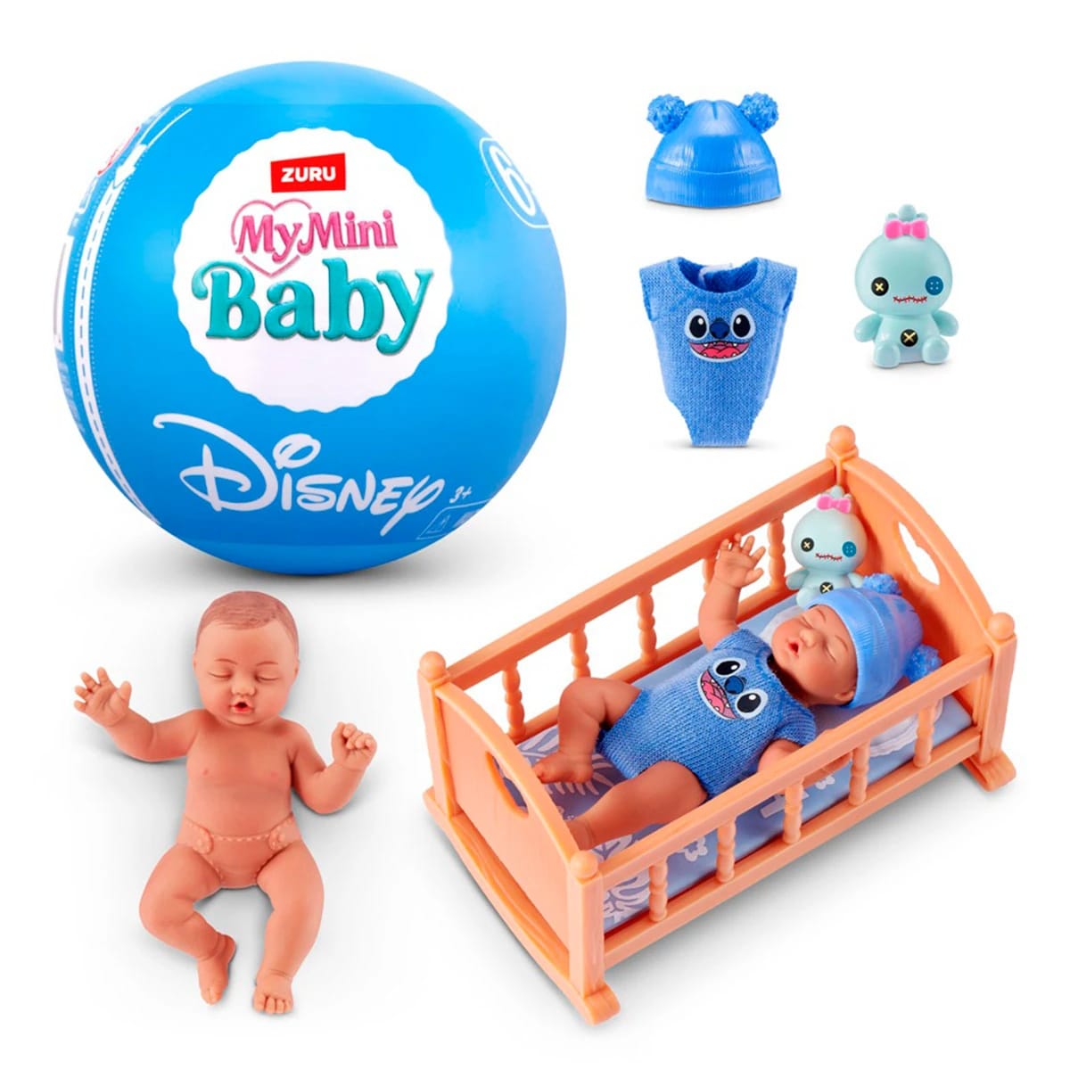 My Mini Baby Capsula Sorpresa Disney Bebe Silicona8