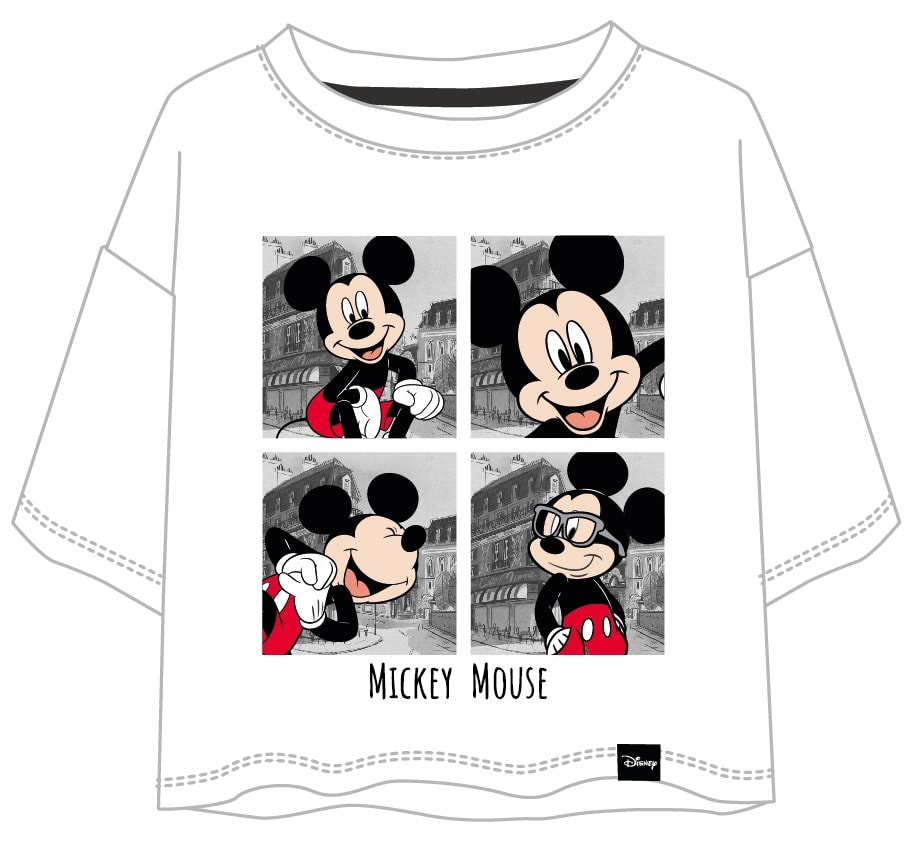 Polo Blanco Mickey Mouse Disney 0