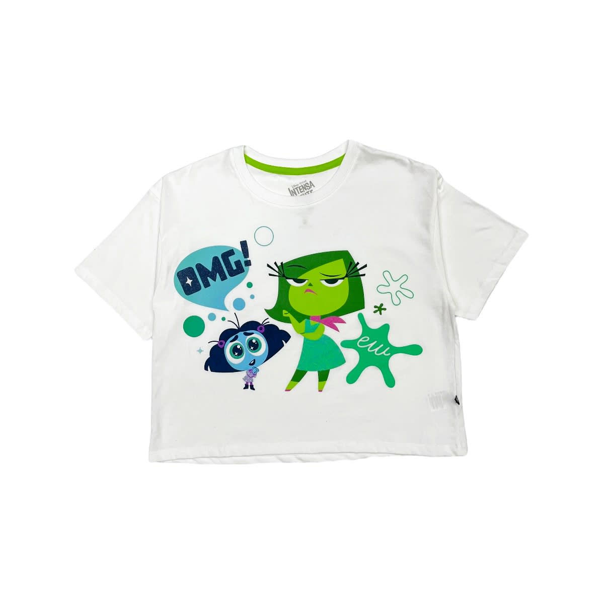 Polo Crop Adulto Envidia y Desagrado Intensamente 2 0