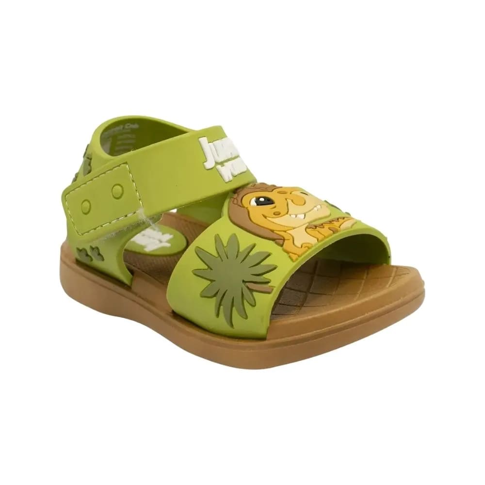 Sandalias Niño Playera Jurassic World Verde2
