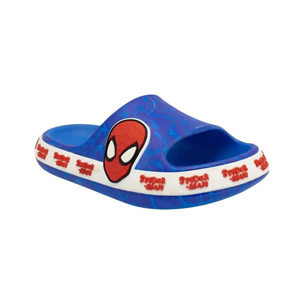 Sandalias Niño Casual Spiderman Azul2