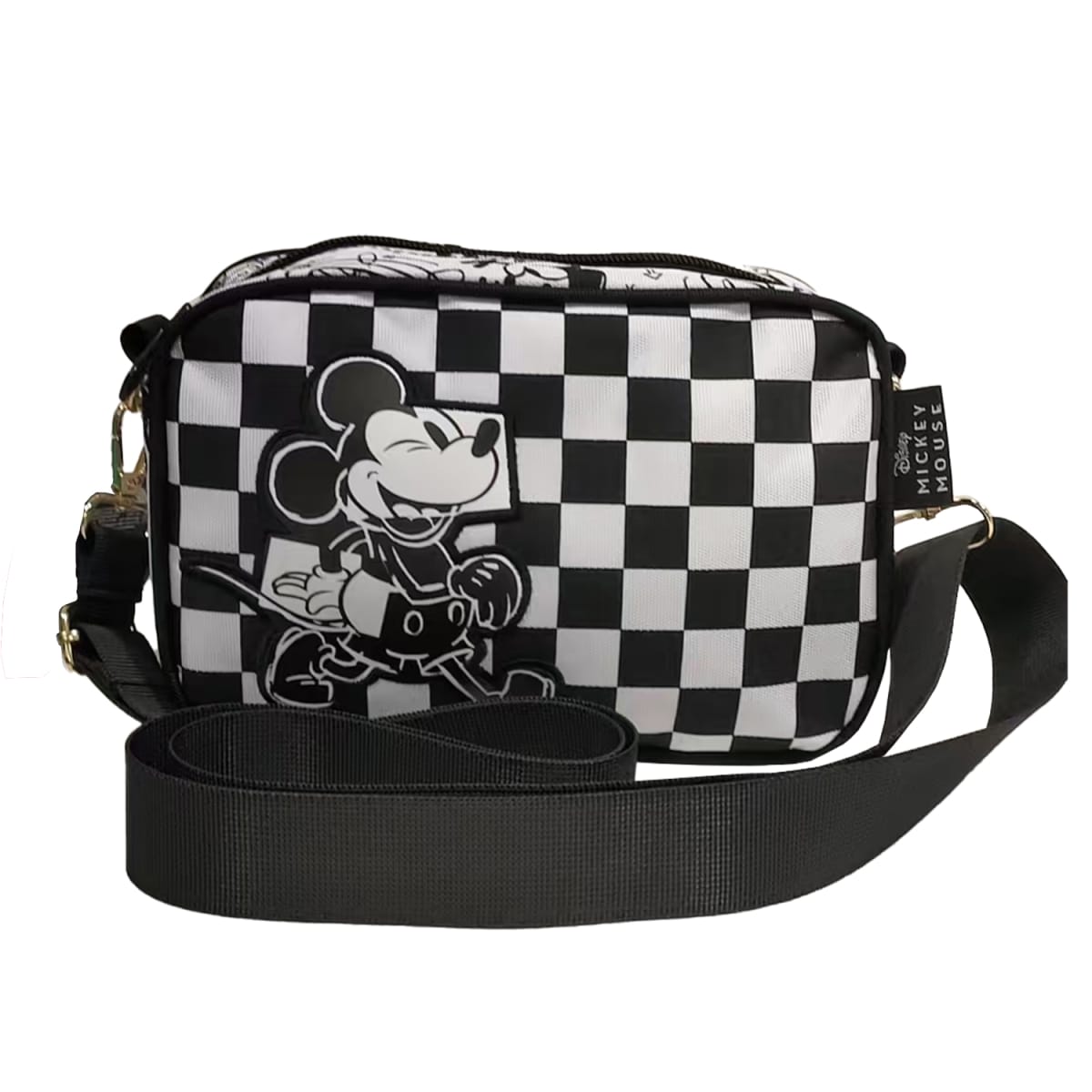 Cartera Crossbody Mickey Mouse Cuadros 0