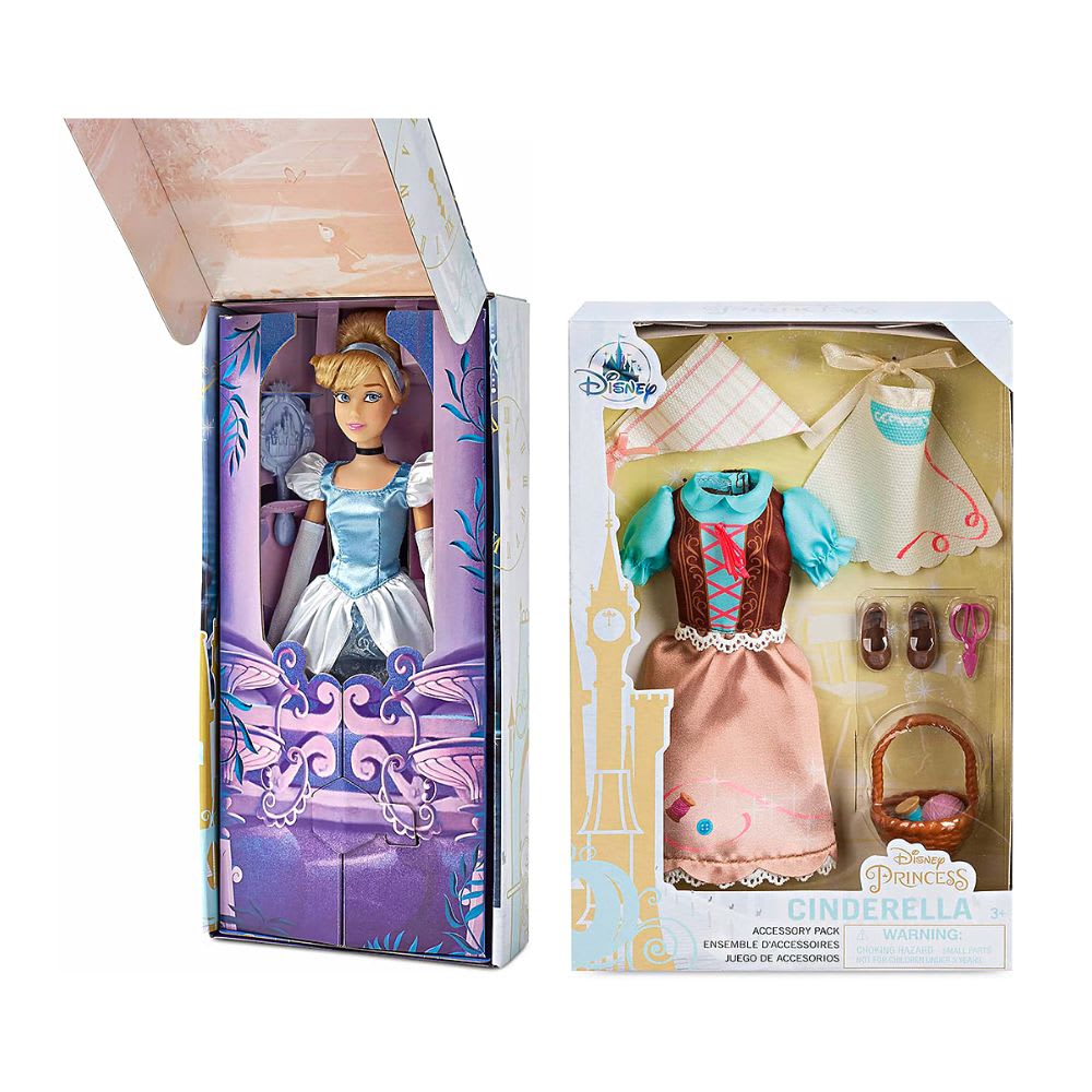 Muñeca y Fashion Pack Disney Store Princesa Cenicienta La Juguetería