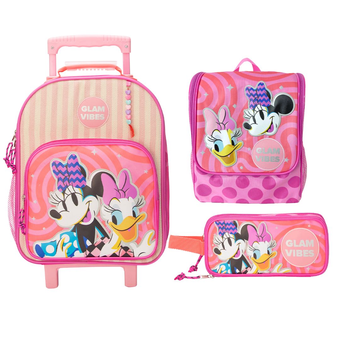 Pack Escolar Maleta Oficio Minnie Mouse y Daisy 0