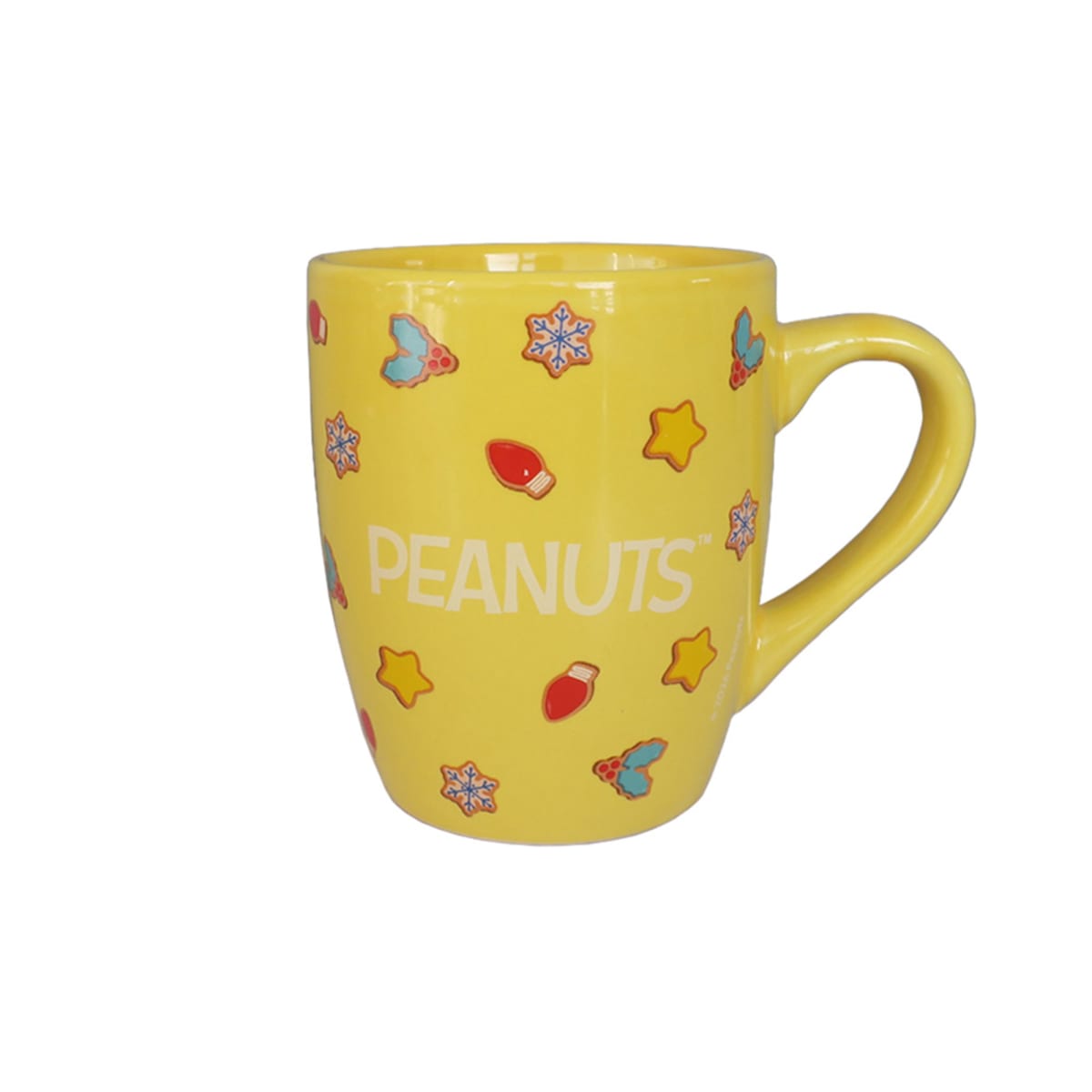 Mug Taza Ceramica Snoopy Navidad Naranja 390 ml3