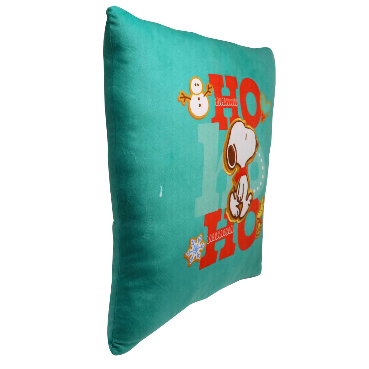 Cojin Almohada navideño decorativo Snoopy 40x40cm Turqueza2