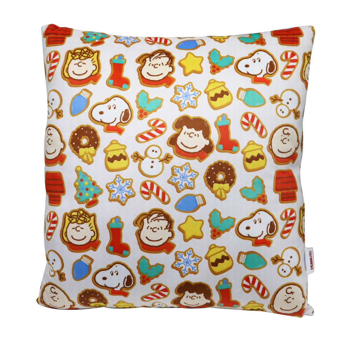 Cojin Almohada navideño decorativo Snoopy 40x40cm Multicolor3