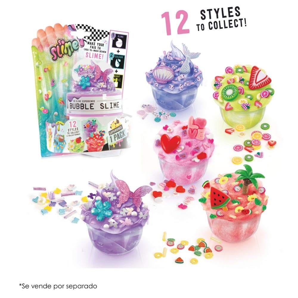 Kit Sensorial Slime Incluye 1 tazon para mezclar4