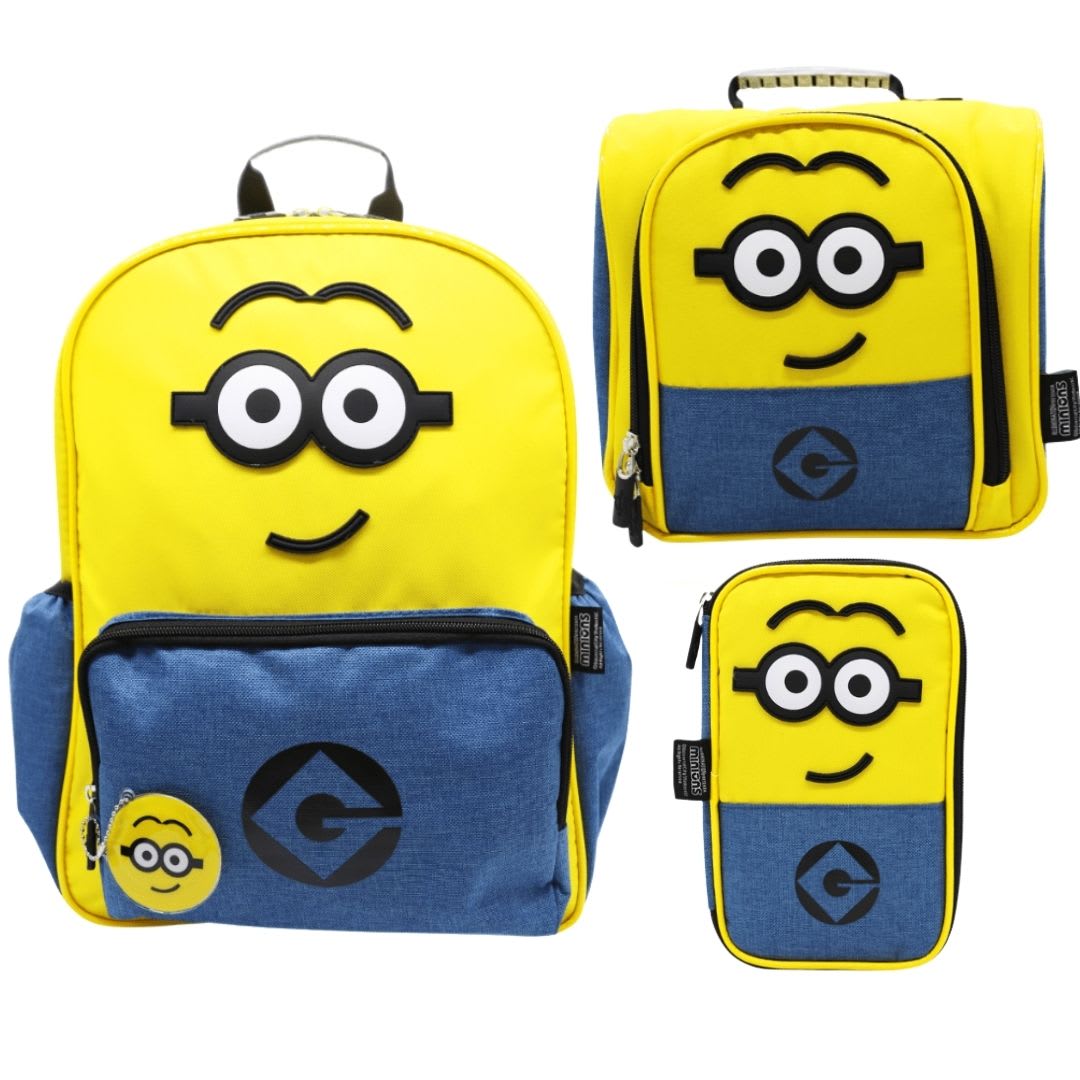 Pack Escolar Mochila Minions Dave Mi villano Favorito Oficio 0