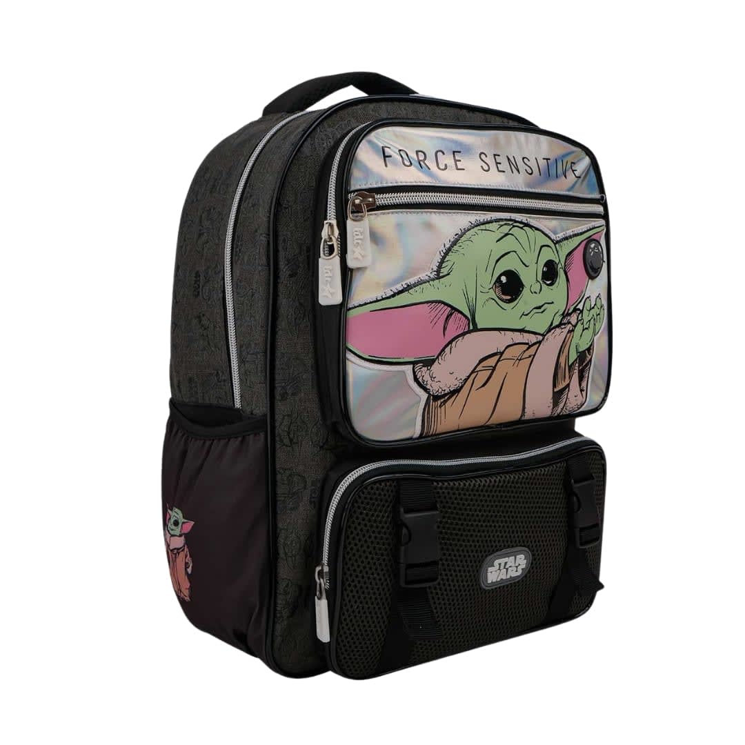 Mochila Escolar Baby Yoda Star War2