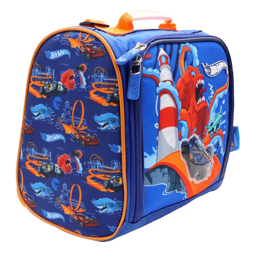 Pack Escolar Mochila Hot Wheels Calamar Oficio4