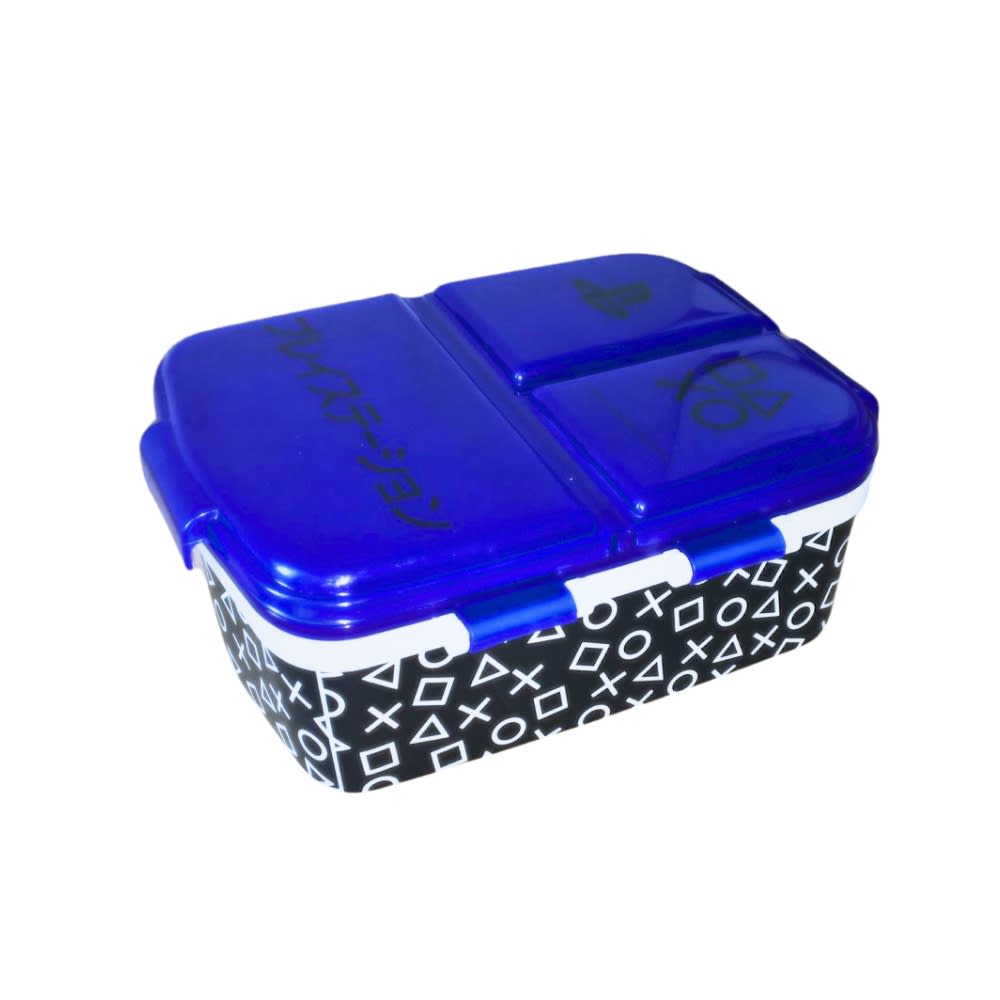 Pack Tomatodo 580 ml + Taper Lonchera + Cubiertos Play Station2